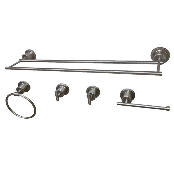 BAH821318478SN Concord 5-Piece Bathroom Accessory Set, Brushed Nickel
